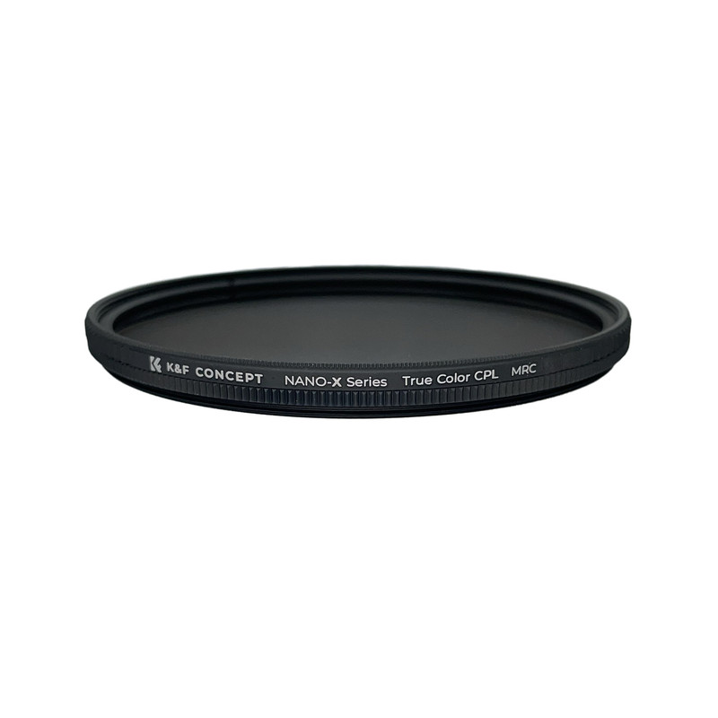 فیلتر لنز کی اند اف مدل CPL TRUE COLOR NANO-X -MRC -77MM