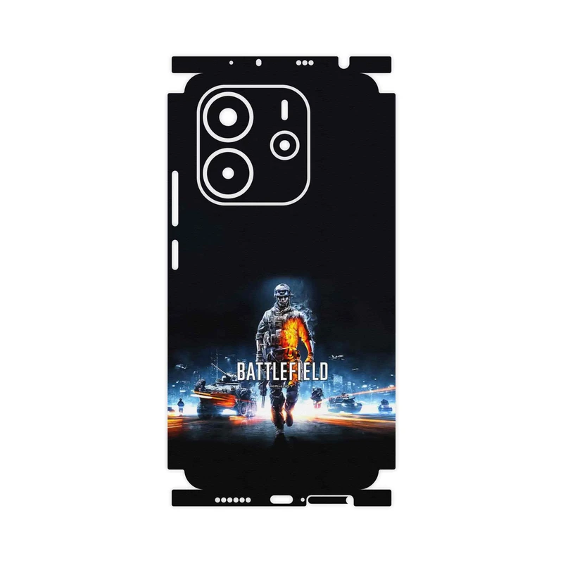 برچسب پوششی ماهوت مدل Battlefield Game Series-FullSkin مناسب برای گوشی موبایل شیائومی Redmi Note 14 4G