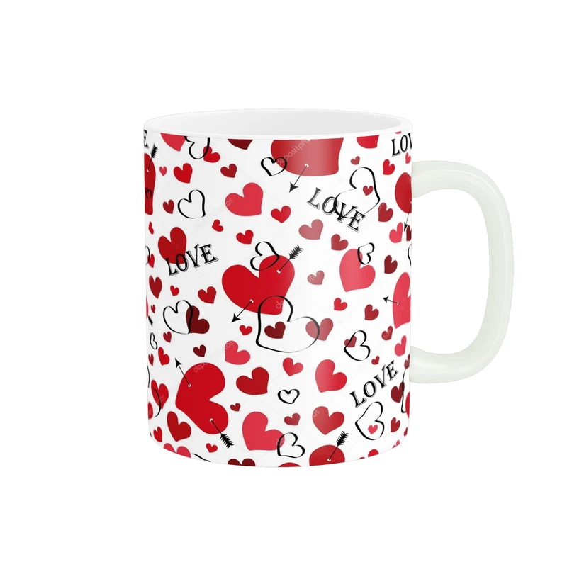 ماگ پاد آفرین طرح LOVE کد 3491