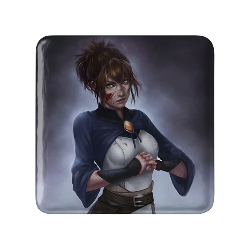 مگنت خندالو طرح بازی دوتا (Dota 2) مدل مربعی کد 31447