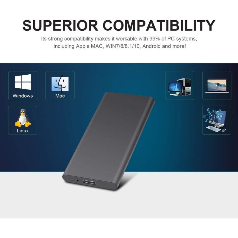 هارد اکسترنال مدل M2 ظرفیت 2 ترابایت
