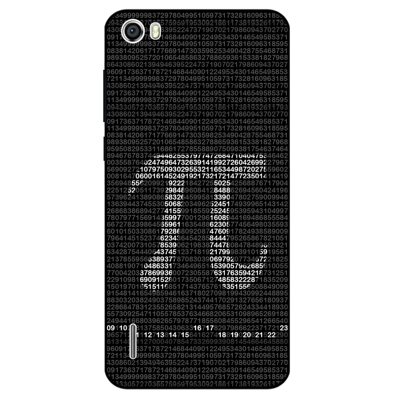 کاور مگافون طرح عدد پی مدل 7240 مناسب برای گوشی موبایل آنر 6