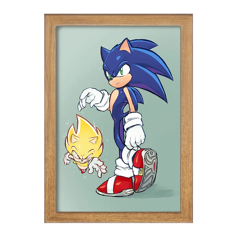 تابلو خندالو مدل سونیک (Sonic) کد 37042