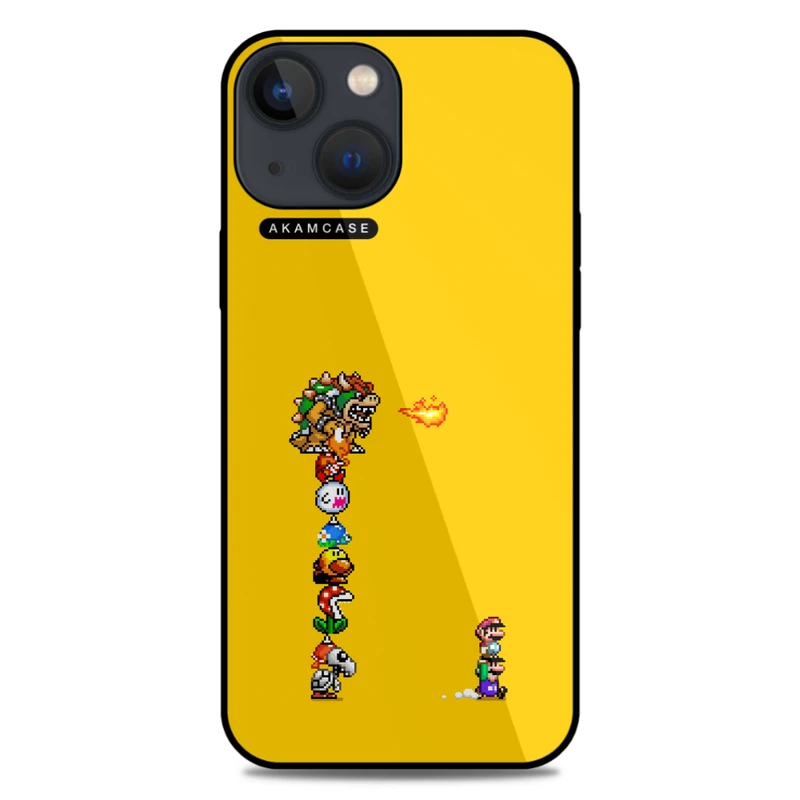 کاور آکام مدل AMC-WA13M-SUPER MARIO4 مناسب برای گوشی موبایل اپل iPhone 13 Mini