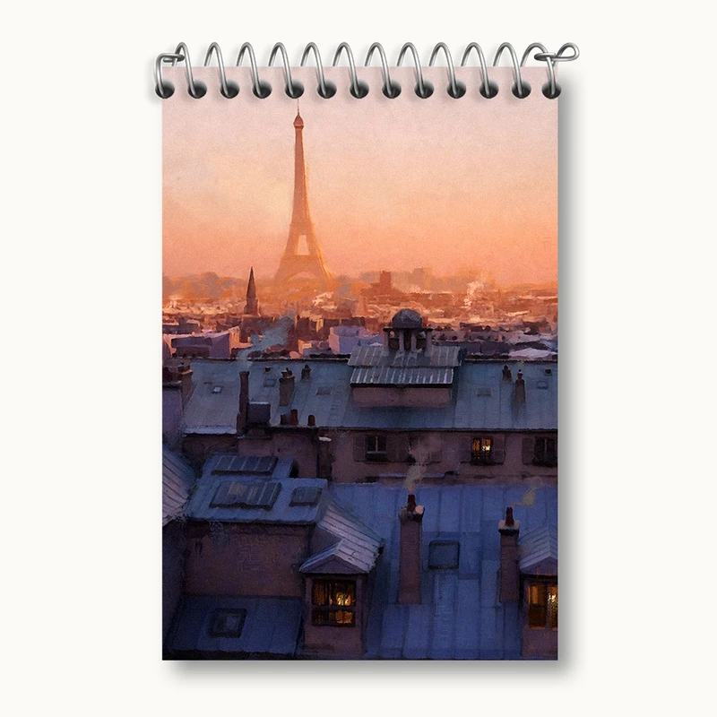 دفتر یادداشت 50 برگ خندالو مدل برج ایفل کد F605