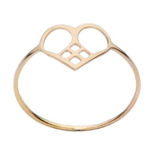 انگشتر طلا 18 عیار زنانه مایا ماهک مدل MR0890