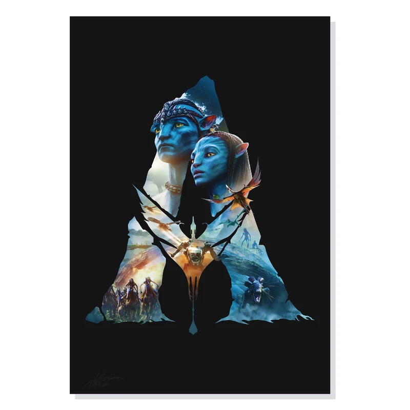 پوستر  طرح آواتار Avatar The Way of Water مدل NV0178