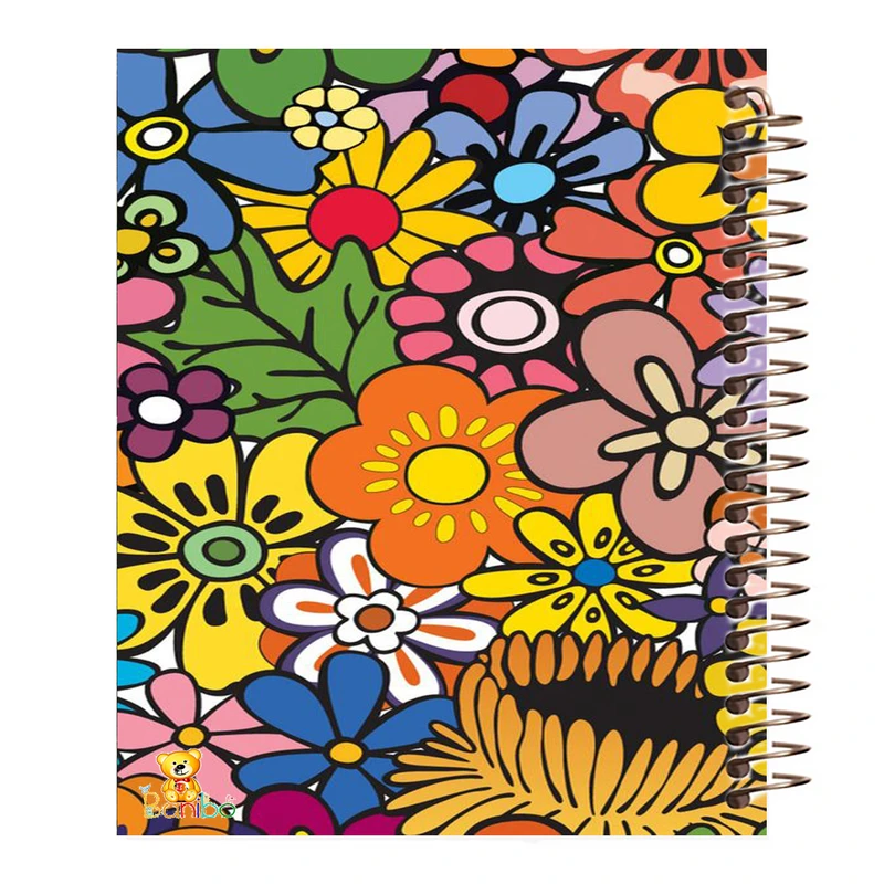 دفتر مشق 100 برگ بانیبو طرح گل کد 279