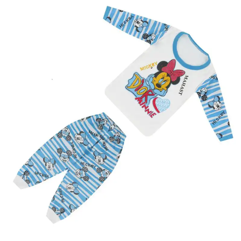 ست تی شرت و شلوار نوزادی مدل میکی موس