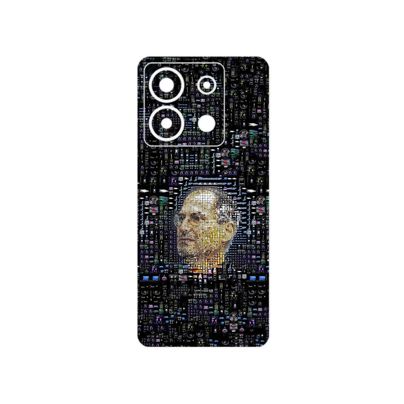 برچسب پوششی ماهوت مدل Collage of Steve Jobs 2 مناسب برای گوشی موبایل شیائومی Poco X6