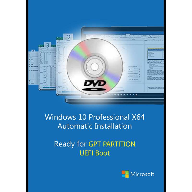 سیستم عامل Windows 10 Pro UEFI  نشر مایکروسافت