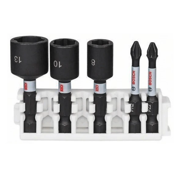 رابط سری پیچ گوشتی بوش مدل Impact Control بسته 5 عددی