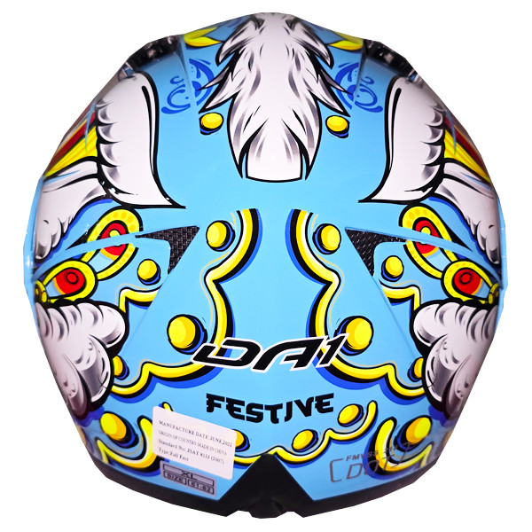 کلاه کاسکت دی ای وان مدل فک متحرک عینکدار کد DA_108