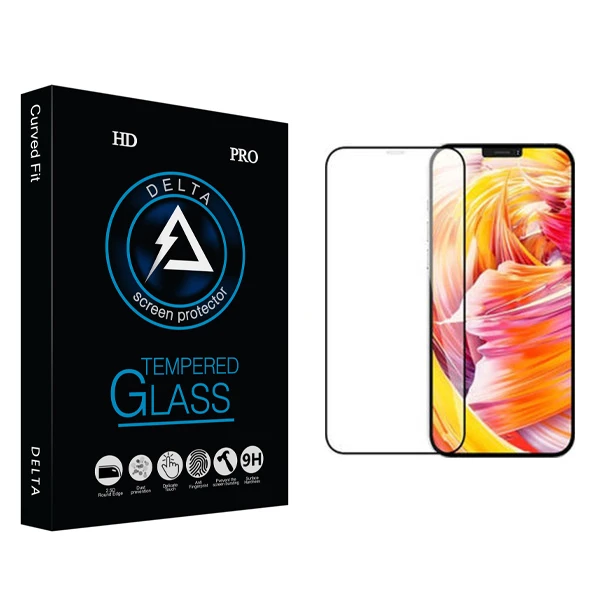 محافظ صفحه نمایش دلتا مدل Fit مناسب برای گوشی موبایل اپل iPhone 12 mini