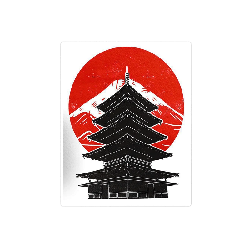   استیکر لپ تاپ ویندی دیزاین طرح japan مدل VINDI1319