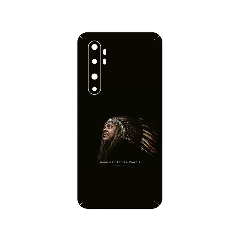 برچسب پوششی ماهوت مدل Portrait of an Indian Man مناسب برای گوشی موبایل شیائومی Mi Note 10 Lite