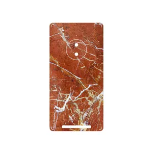 MAHOOT Red Marble Cover Sticker for Nokia Lumia 830
