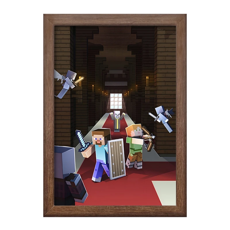 تابلو خندالو طرح ماینکرافت (Minecraft) کد F3519