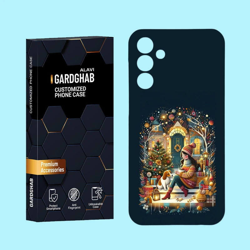 کاور گارد قاب علوی مدل هنری مناسب برای گوشی موبایل سامسونگ Galaxy F15 5G