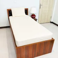 سرویس ملحفه مدل کشدار یکنفره ساده 1.5 نفره 2 تکه