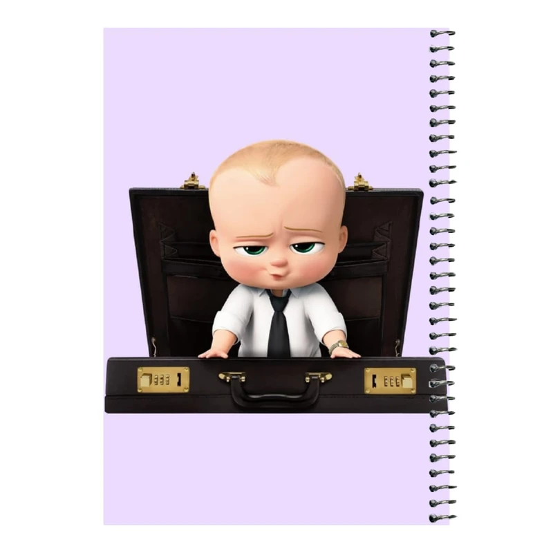 دفتر مشق 80 برگ اس جی مدل بچه رئیس    