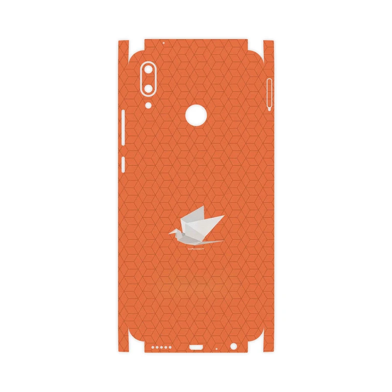 برچسب پوششی ماهوت مدل Minimalist origami bird-FullSkin مناسب برای گوشی موبایل هوآوی Y9 2019
