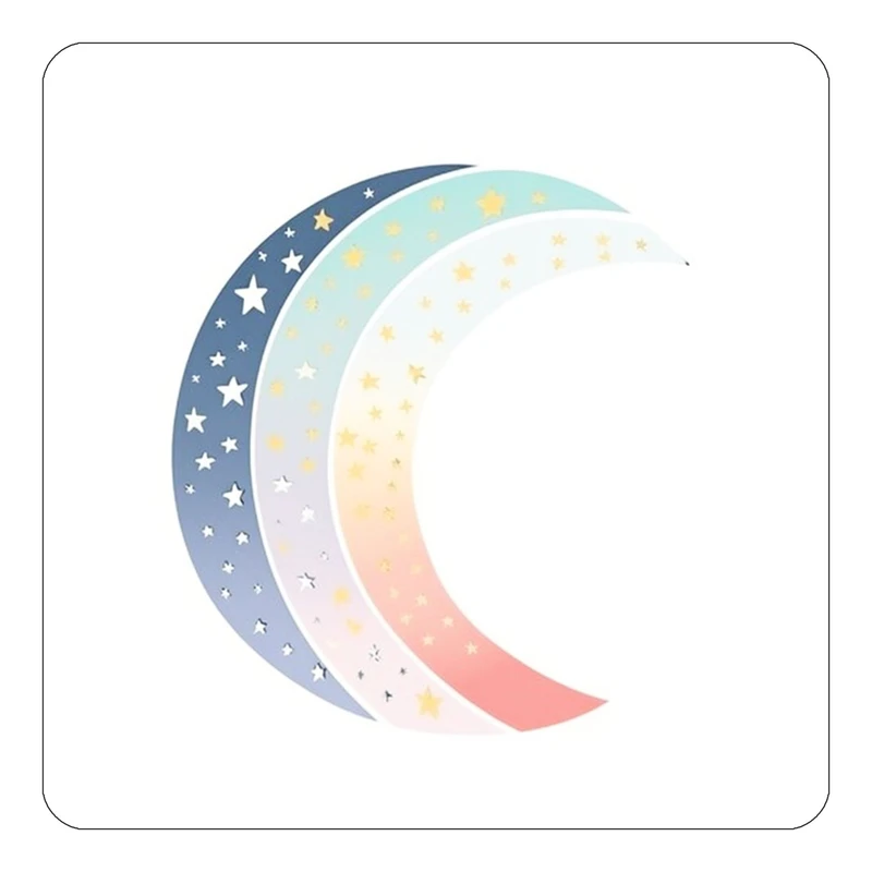 مگنت کاکتی طرح ماه و ستاره مدل mp55191