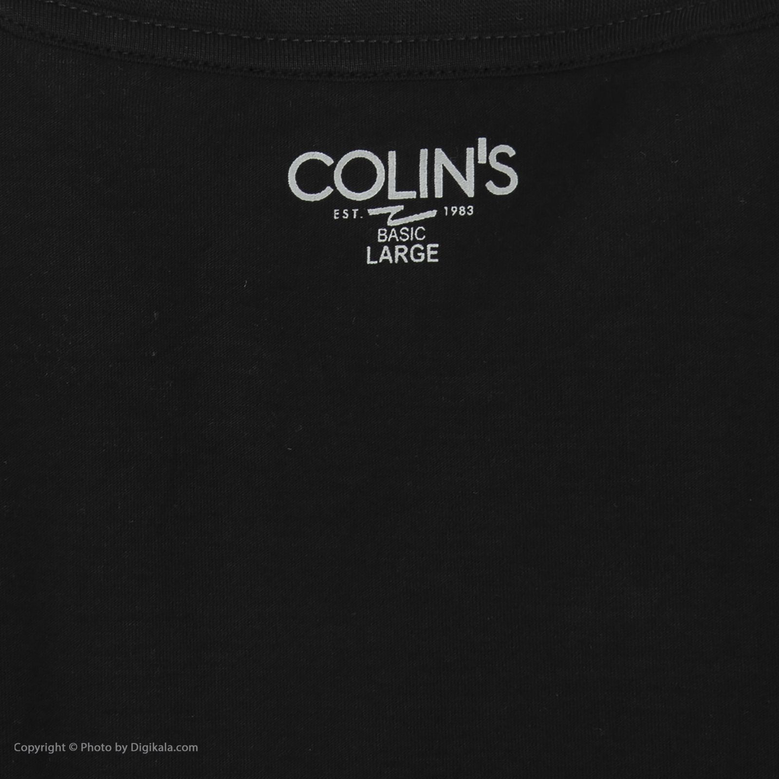 تیشرت آستین کوتاه مردانه کالینز مدل CLTKTTSHM0022575-BLACK -  - 6
