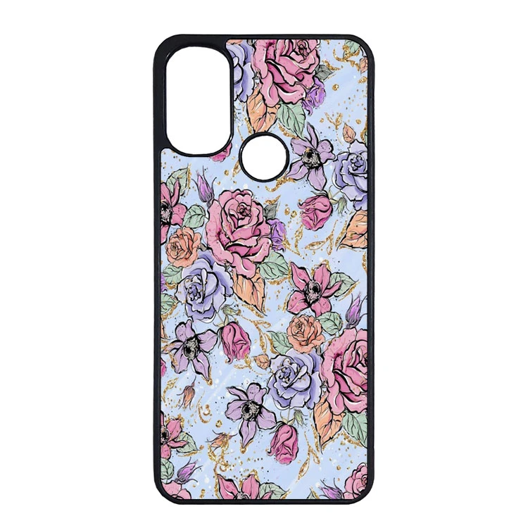 کاور گالری وبفر طرح گلدار مناسب برای گوشی موبایل موتورولا moto e40