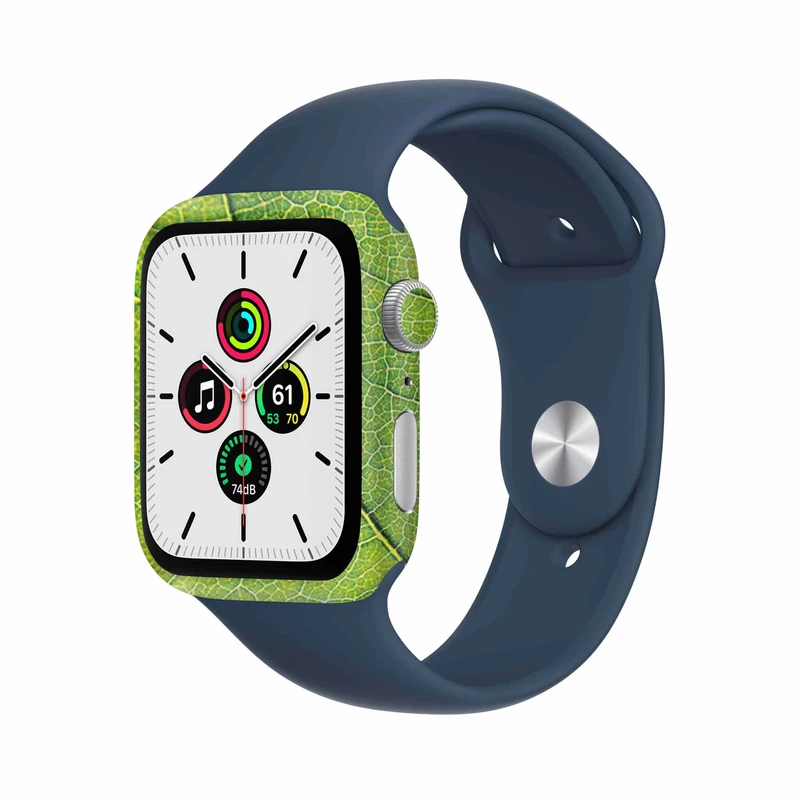 برچسب ماهوت طرح Leaf_Texture مناسب برای اپل واچ Watch Se 44mm