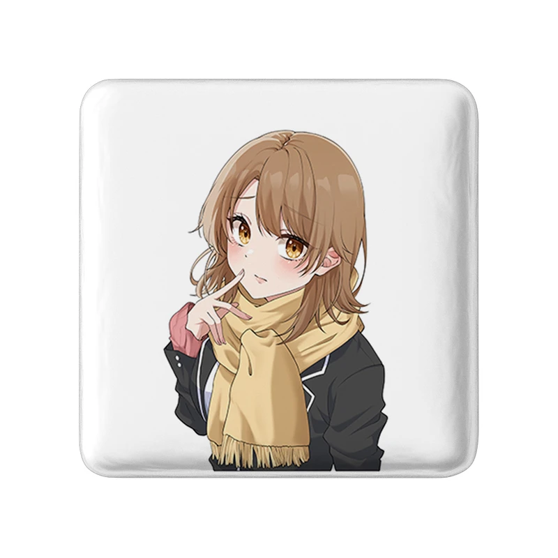 مگنت خندالو طرح ایروها انیمه جوانی کمدی رومانتیک من مدل مربعی کد 32523