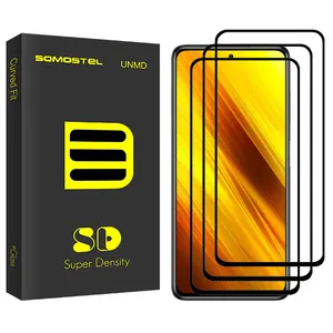 Somastel Sd Glass Screen Protector For Xiaomi Xiami Redmi Poco X3 Pack Of 3