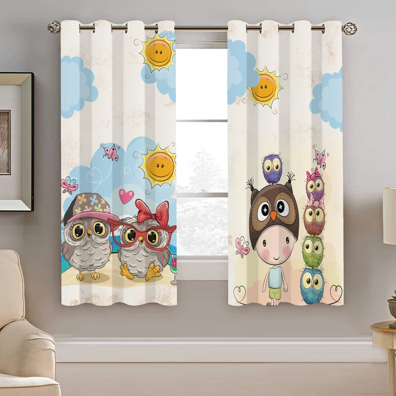 پرده نیروانا طرح کودک  مدل هازان کد 8120   سایز 140×200 سانتی متر