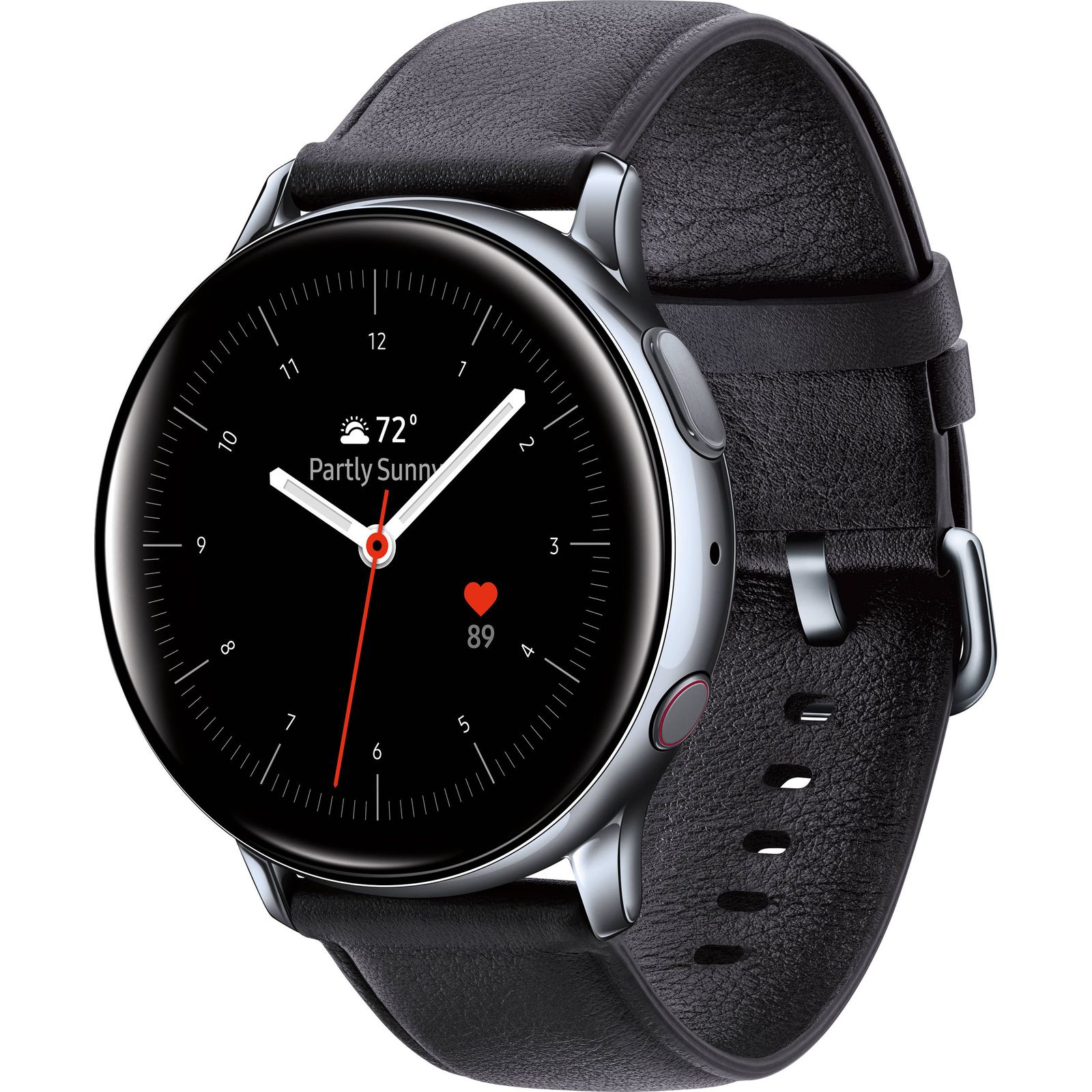 ساعت هوشمند سامسونگ مدل Galaxy Watch Active2 40mm Leatherband Smart بند چرمی -  - 1