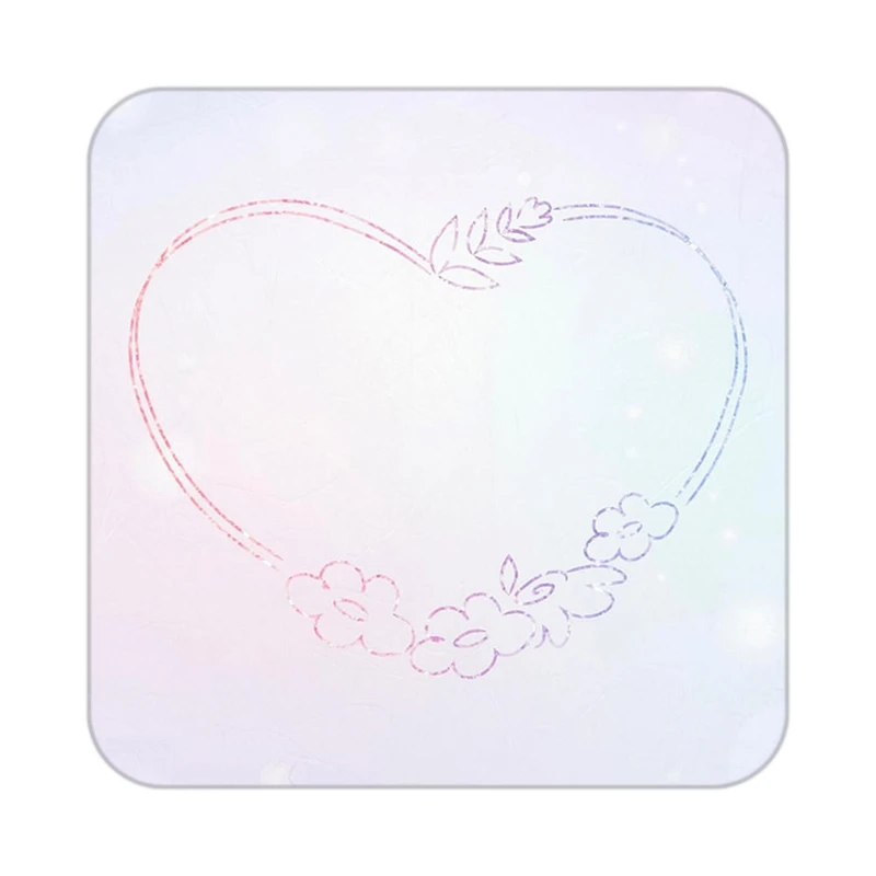 زیر لیوانی کاکتی طرح عاشقانه مدل mp37507