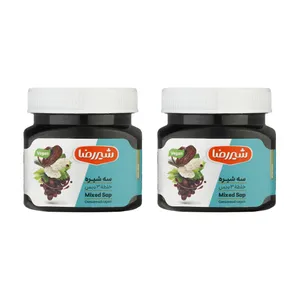 سه شیره شیررضا - 450 گرم مجموعه 2 عددی