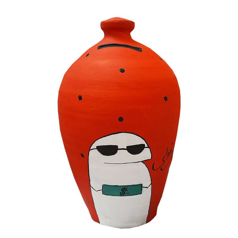 قلک مدل هندوانه یلدا کد 007 قلک مدل هندوانه یلدا کد 007