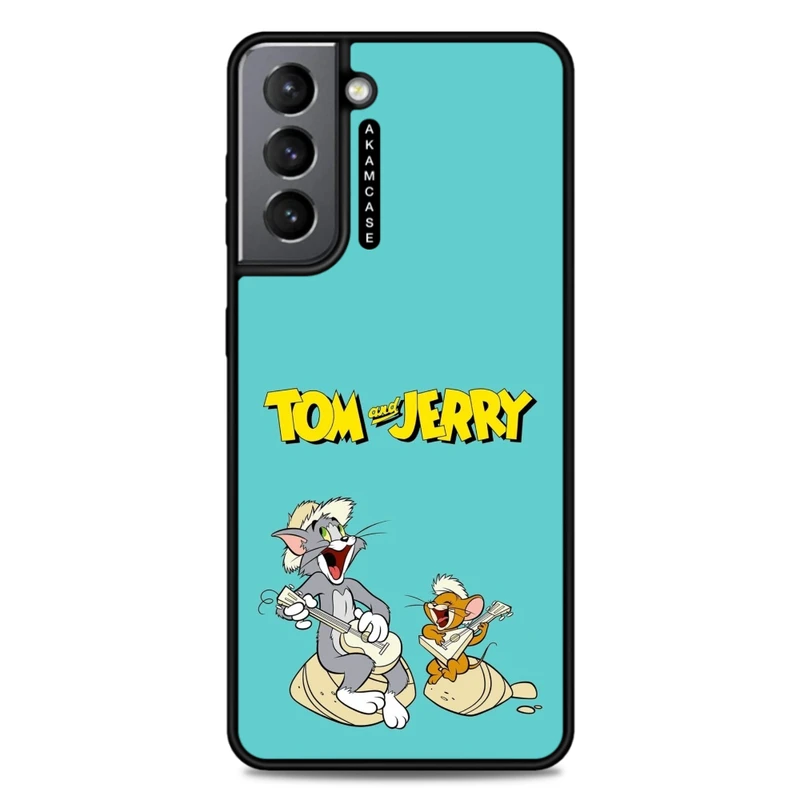 کاور آکام مدل AMC-WSGS21-TOM & JERRY3 مناسب برای گوشی موبایل سامسونگ Galaxy S21