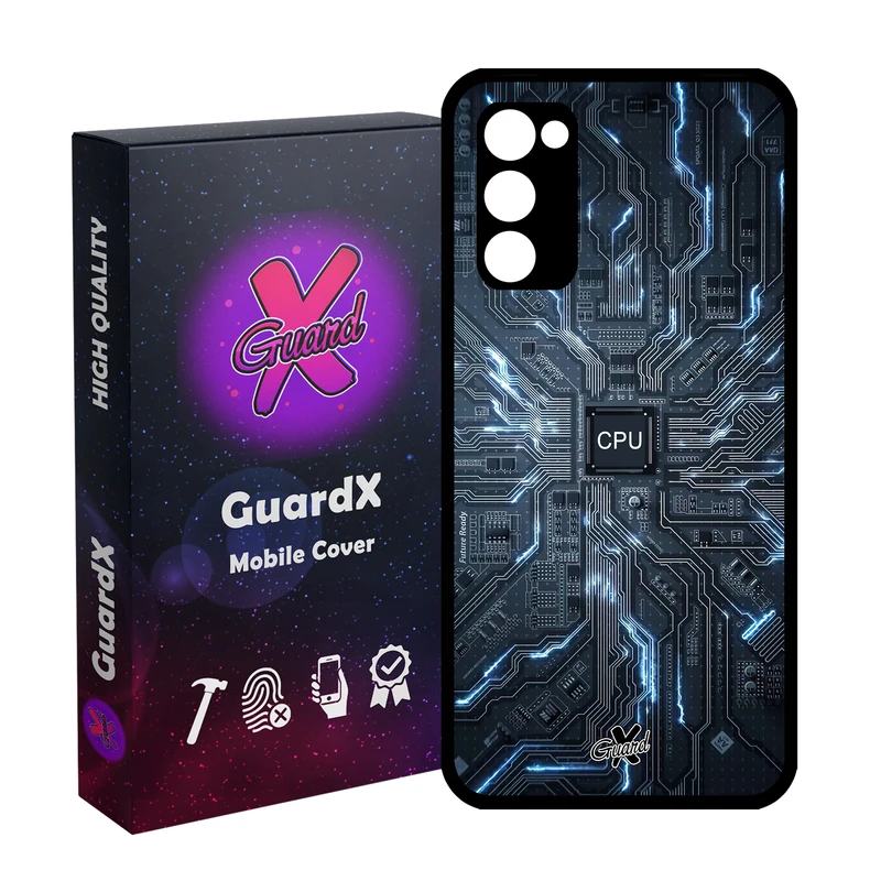 کاور گارد ایکس طرح CPU مدل Glass10504 مناسب برای گوشی موبایل سامسونگ Galaxy S20 FE