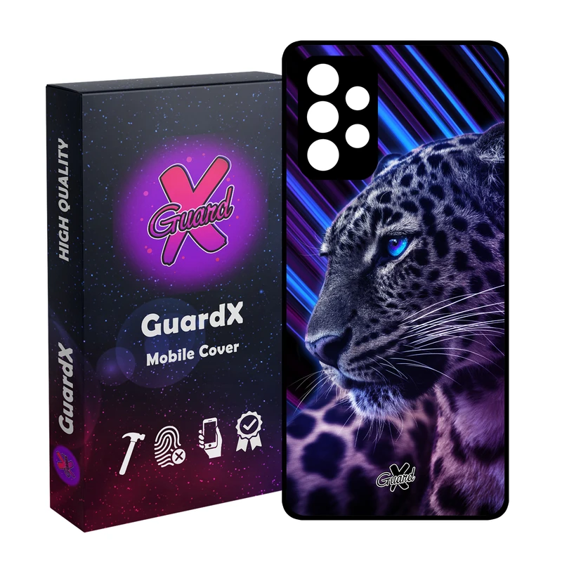 کاور گارد ایکس طرح Leopard مدل Glass10206 مناسب برای گوشی موبایل سامسونگ Galaxy A72