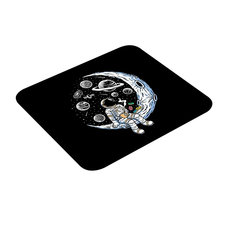 ماوس پد طرح فضانورد و ماه مدل the astronaut کد 1