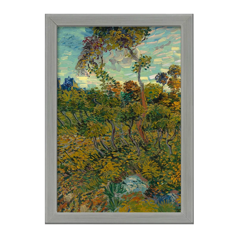 تابلو خندالو طرح غروب درمونت ماژور ونسان ونگوگ (Van Gogh) کد 36792