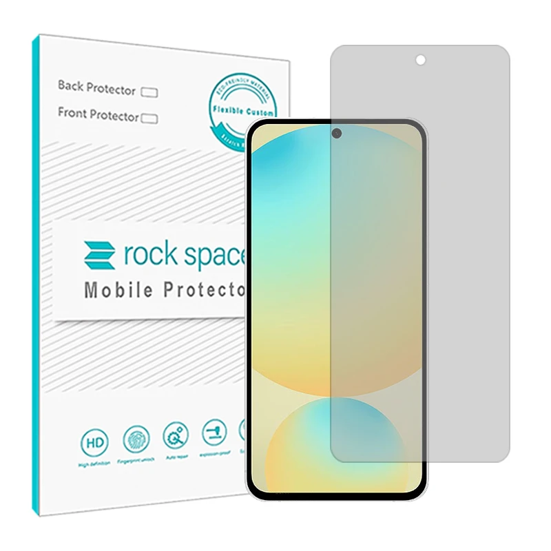 محافظ صفحه نمایش شفاف راک اسپیس مدل Resistant مناسب برای گوشی موبایل سامسونگ Galaxy M55