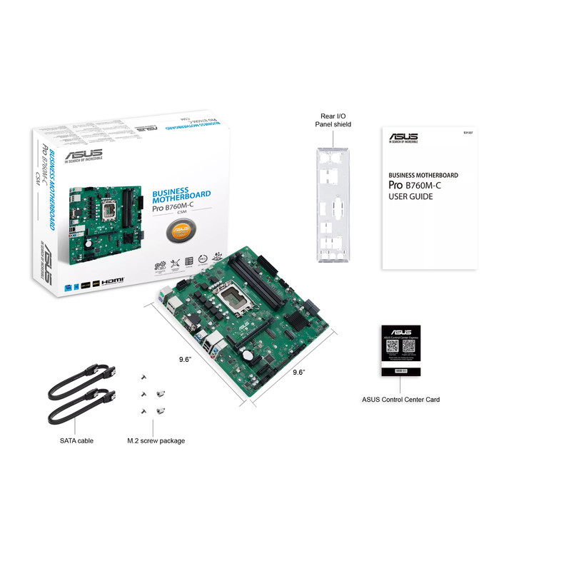 مادربرد ایسوس مدل Pro B760M-C-CSM