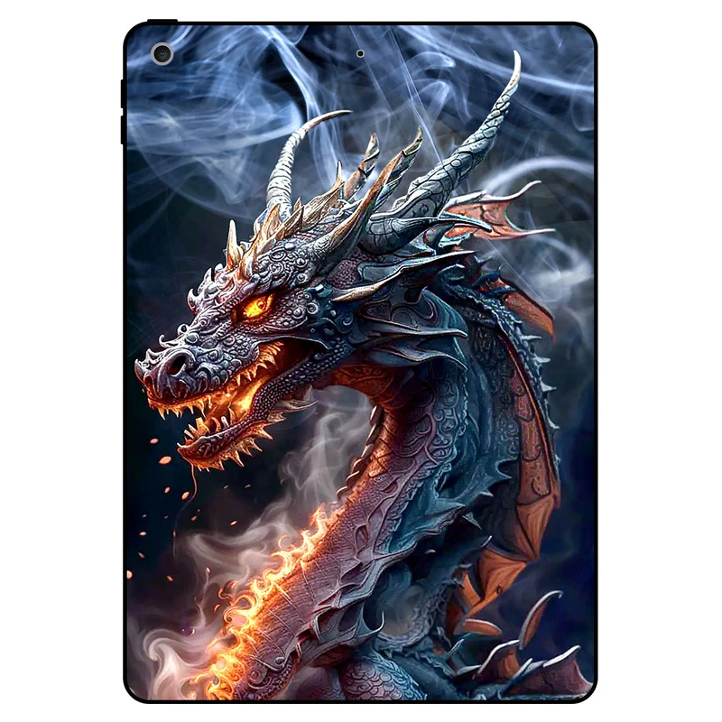 کاور مگافون طرح اژدها مدل 7453 مناسب برای تبلت اپل iPad mini 5 2019 