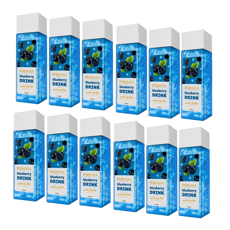 نوشیدنی بلوبری پرسیانا ناتادی 300 میلی لیتر بسته 12 عددی