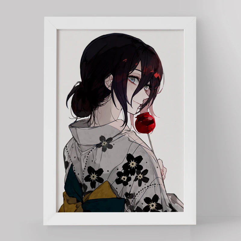 تابلو خندالو مدل ریزه انیمه مرد اره ای کد 17940