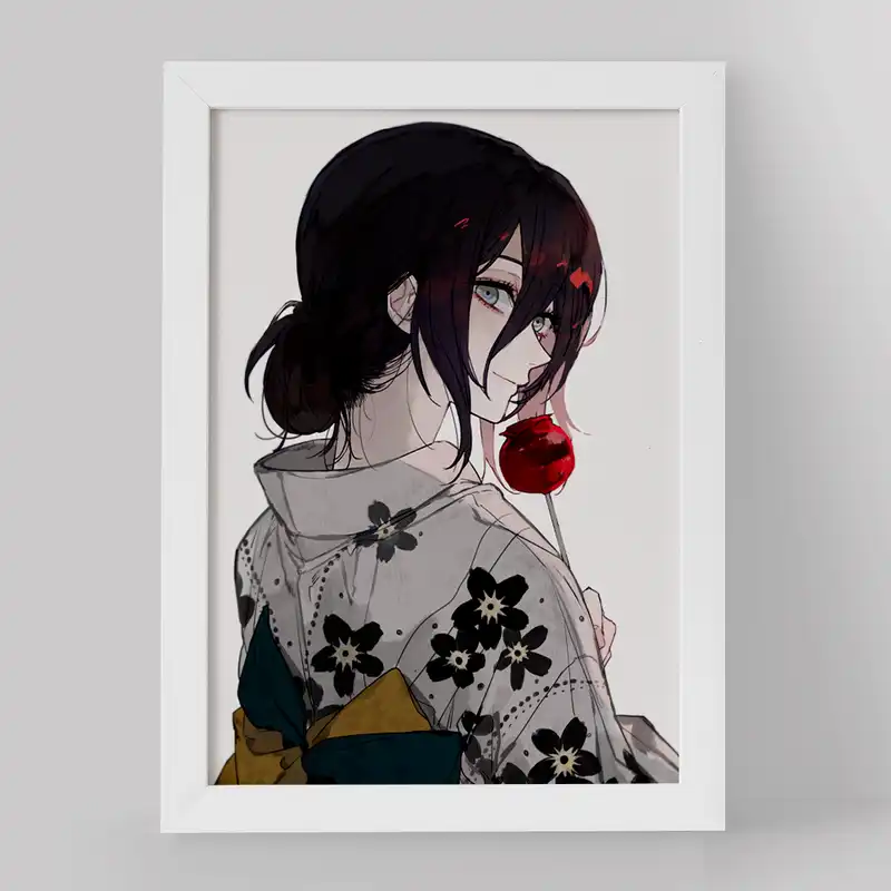 تابلو خندالو مدل ریزه انیمه مرد اره ای کد 17940