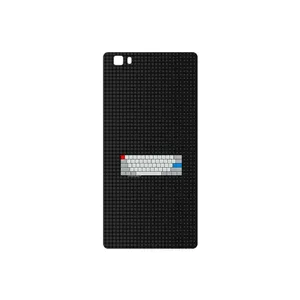 MAHOOT Minimal Keyboard Icon Cover Sticker for Huawei P8 Lite