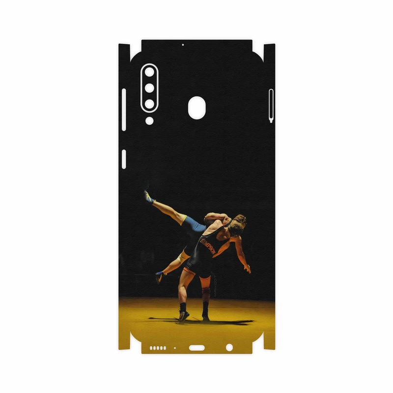 برچسب پوششی ماهوت مدل Wrestling-FullSkin مناسب برای گوشی موبایل سامسونگ Galaxy M30